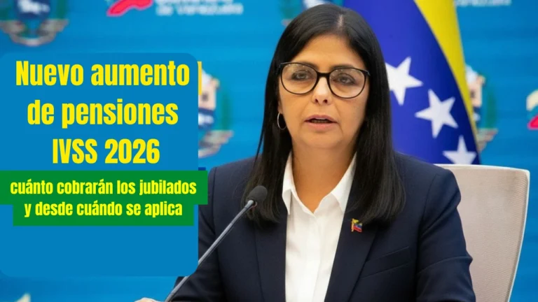 Aumento de pensiones IVSS 2026