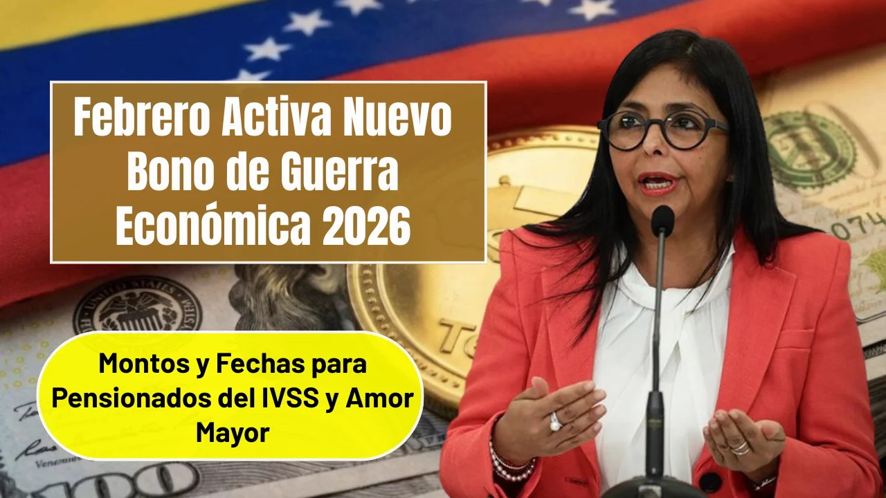 Bono de Guerra Económica 2026