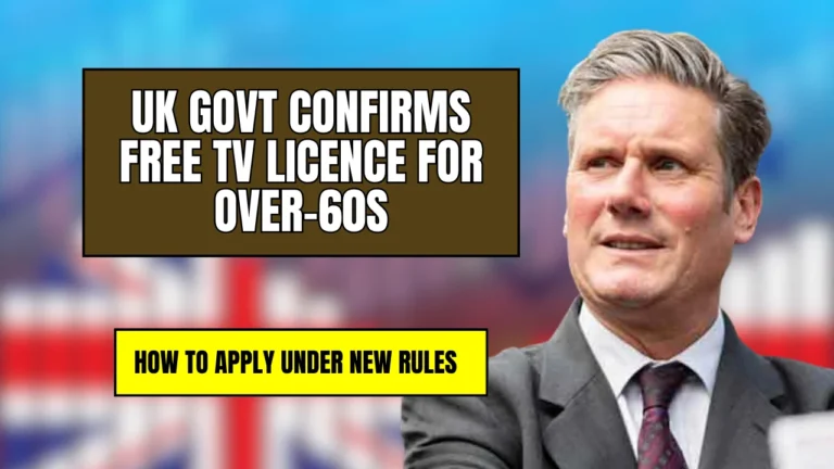 Free TV Licence for Over-60s