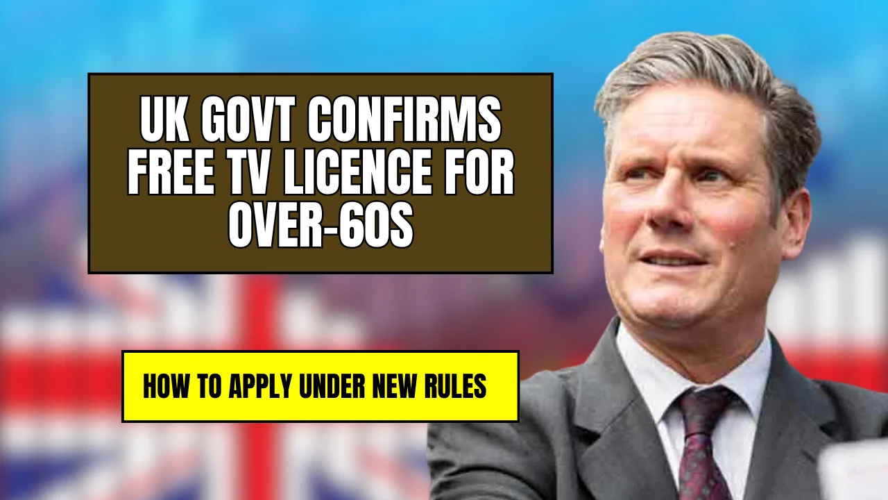 Free TV Licence for Over-60s