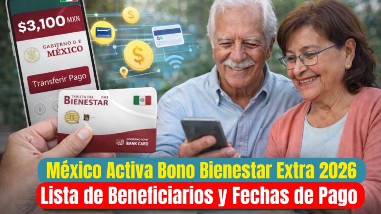 México Activa Bono Bienestar Extra 2026
