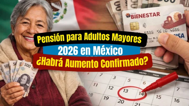 Pensión para Adultos Mayores 2026 en México