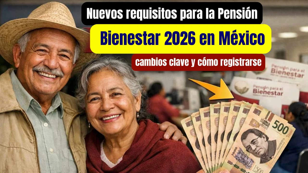 Requisitos para la Pensión Bienestar 2026