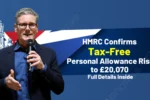 Tax-Free Personal Allowance Rise to £20,070